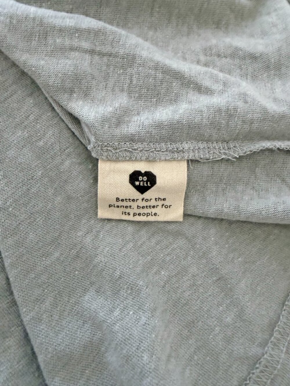Madewell Northside Vintage Heather Gray T-Shirt Size M - Picture 6 of 6